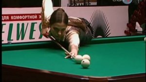 Женский бильярд 2009. Анастасия Ковальчук - Анастасия Луппова