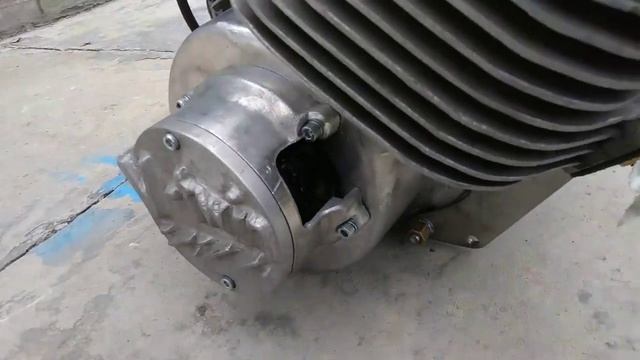 Секреты двигателя В-твин Иж - Двигатель В-твин Иж после окончательной сборки. смотреть онлайн