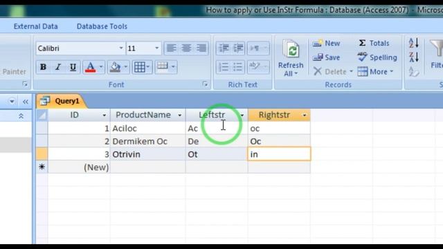 using Instr function-how to find character position in access смотреть онлайн