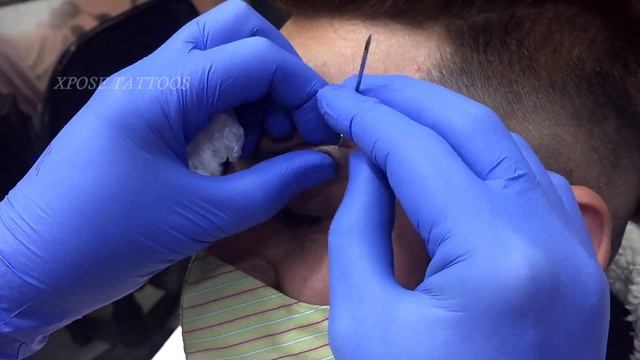 How to do Eyebrow piercing - Eyebrow piercing Video смотреть онлайн