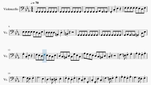 SUPER EASY Cello Sheet Music: How to play RUSH E by Sheet Music Boss смотреть онлайн