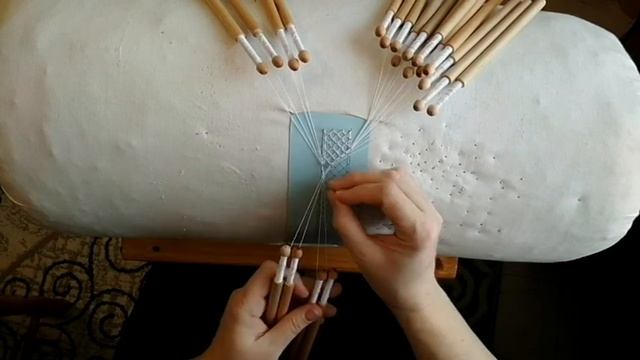 Фоновые решетки парной техники плетения. Урок 1. Простая решётка в ползаплёта смотреть онлайн