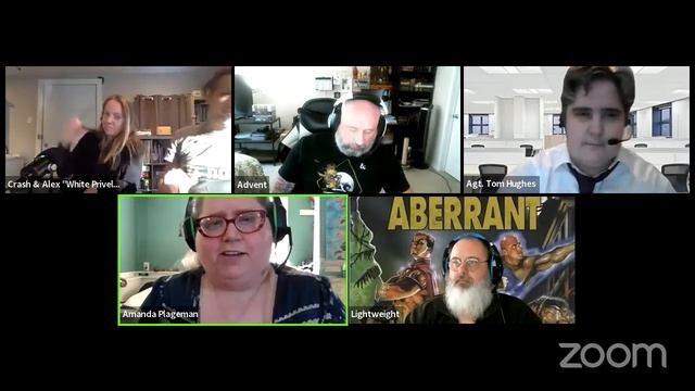 Aberrant Tabletop Roleplaying Game (1999 White Wolf) Actual Play - Session 1 смотреть онлайн