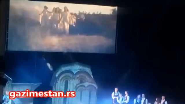 Песма Видовдан у Народном позоришту 17.03.2018 смотреть онлайн