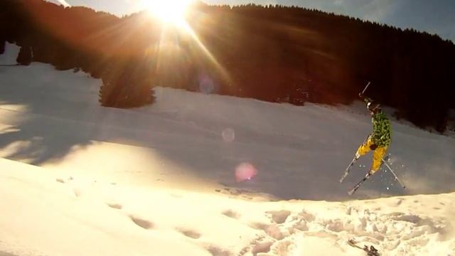 GoPro HD Skiing in Val di Fassa, the Dolomites смотреть онлайн