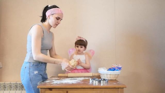 Пасхальное печенье. Пасха 2019. Easter. Готовка с детьми. смотреть онлайн