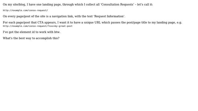 Wordpress: Pass post title as URL parameter смотреть онлайн