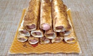 Горячая сосиска в лаваше.mp4