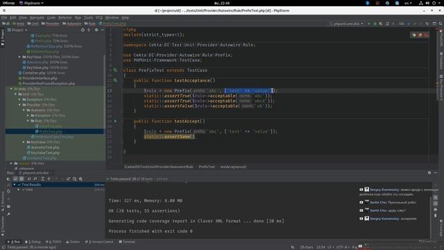 DI #12, Попробуем добавить фитчу в TDD стиле смотреть онлайн