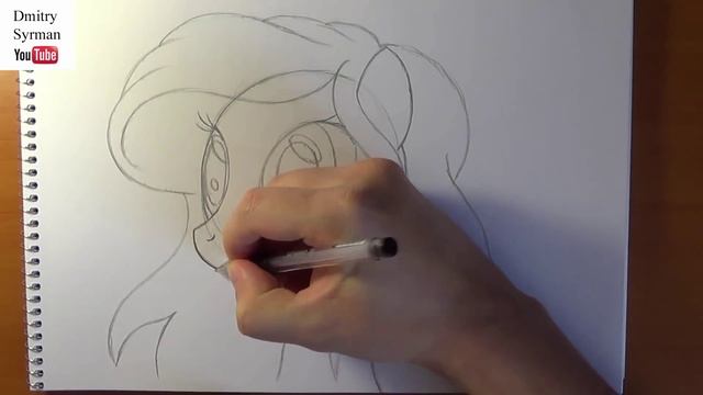 How to draw my little pony Ariel, Как нарисовать пони, как рисовать пони смотреть онлайн