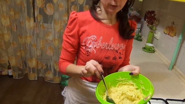 Картофельный омлет. Сытный, быстрый перекус! смотреть онлайн
