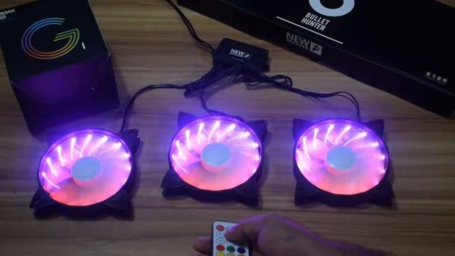 1st player Firebase G1 Rgb Fan Combo Pack With Remote || Case Fan смотреть онлайн