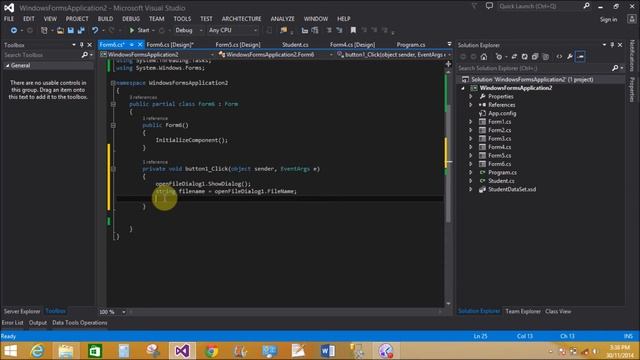 How to use openFileDialog control in windows form c# смотреть онлайн