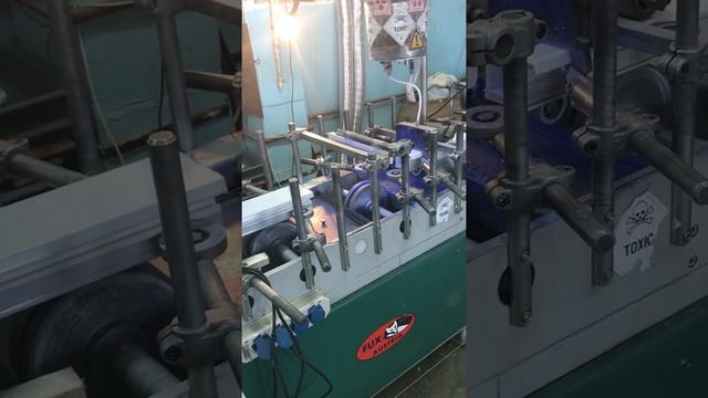 Процесс ламинирования ПВХ профиля. Ламинация пластиковых окон. смотреть онлайн