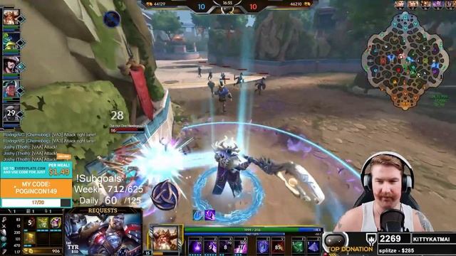 CARRYING BY DISTRACTING AND TANKING | ODIN SOLO смотреть онлайн