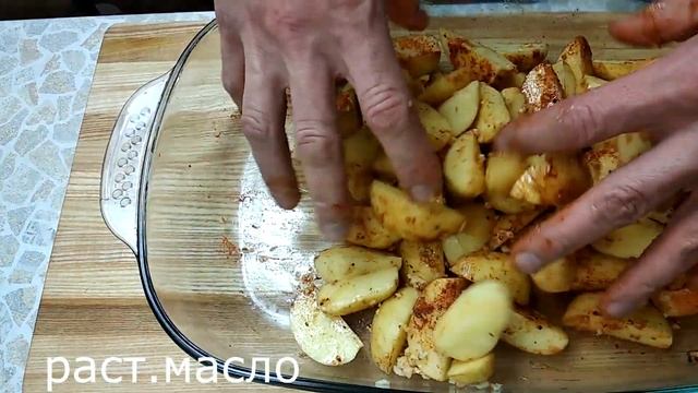 Рецепт мяса в духовке по домашнему с картошкой и помидорами Мясо вкусно и просто смотреть онлайн