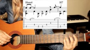 Зеленоглазое такси   На гитаре + разбор