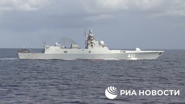 Корабли ВМФ и противолодочный Ил-38 ведут поиск подлодки в Средиземном море @ria.ru смотреть онлайн