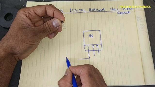 {866} Digital Bipolar Magnetic Hall-effect Sensor SS41, AH41, A3141 смотреть онлайн
