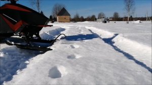 Самоделка снегоход подвеска МИКС 2. Размеры подвеска.