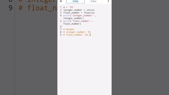 Type Conversion Operations in Python смотреть онлайн