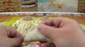 Как быстро лепить пельмени | Как красиво лепить пельмени