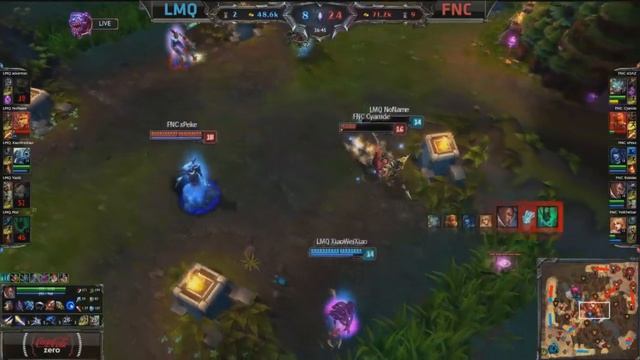 Rekkles lucian pentakill vs LMQ | League of Legends 2014 championship Stage 2 Day 3 смотреть онлайн