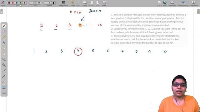 First Bad Version | Leetcode 278 Solution | Searching and Sorting смотреть онлайн