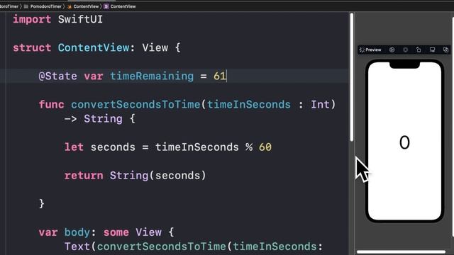 Build a SwiftUI Timer with Minutes and Seconds смотреть онлайн