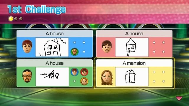 Wii Party U - Sketchy Situation - Party Mode смотреть онлайн