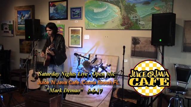 Mark Demao @ Juice 'N Java Cfae Open Mic 5-6-17 смотреть онлайн