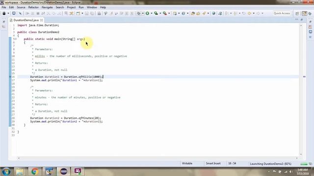 How to create duration object using of methods of Duration class? | Java 8 Date and Time смотреть онлайн