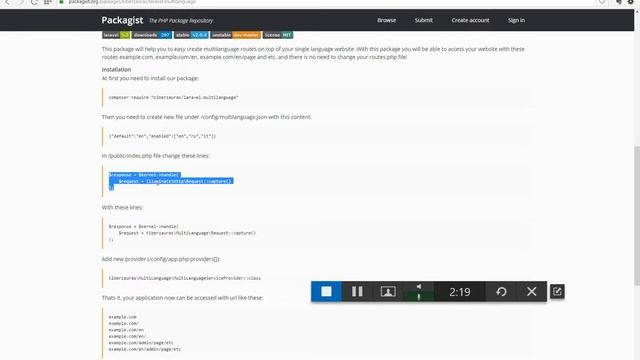 A language middleware that checks if user is using a valid locale смотреть онлайн