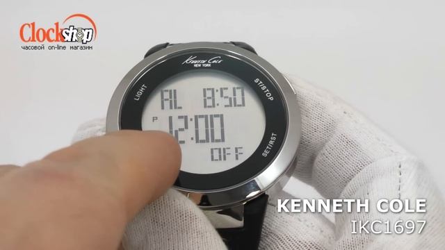 Электронные часы KENNETH COLE с сенсорным экраном IKC1697 смотреть онлайн