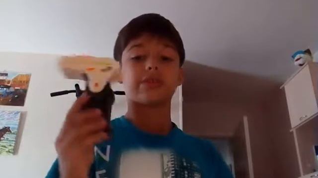 Обзор на Нерф Слингфайр/Nerf Slingfire blaster. смотреть онлайн