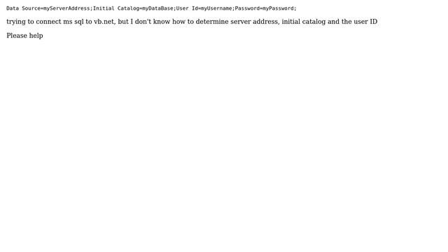 DevOps & SysAdmins: How to determine server address in ms sql? смотреть онлайн