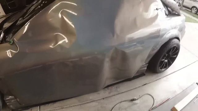 Vinyl Wrapping my widebody RX8 смотреть онлайн
