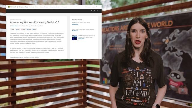 TWC9: GitHub Acquisition, Windows Community Toolkit, IoT Gadgets, and more смотреть онлайн