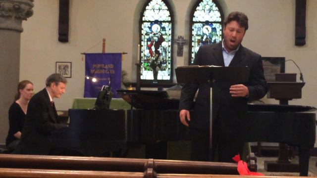 Joshua Miller, Songs of Travel by Ralph Vaughan Williams 5-22-16 смотреть онлайн