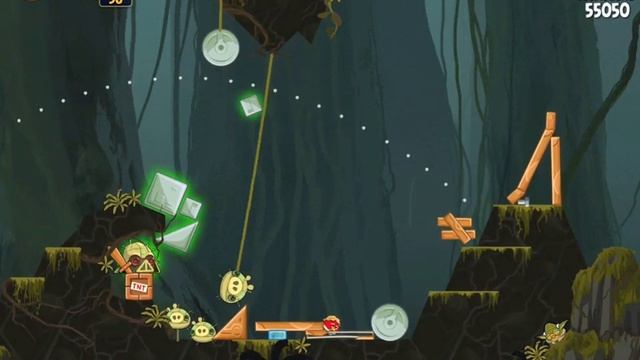 Angry Birds Star Wars J-38 Path of the JEDI 3-Star Walkthrough смотреть онлайн