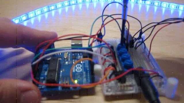 Arduino RGB LED strip control смотреть онлайн