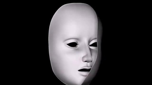 Это тест на шизофрению The rotating mask illusion смотреть онлайн