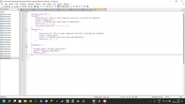 How To Make A Texture Pack With SUBPACKS For Minecraft Bedrock 1.20 (Tutorial) WORKS смотреть онлайн