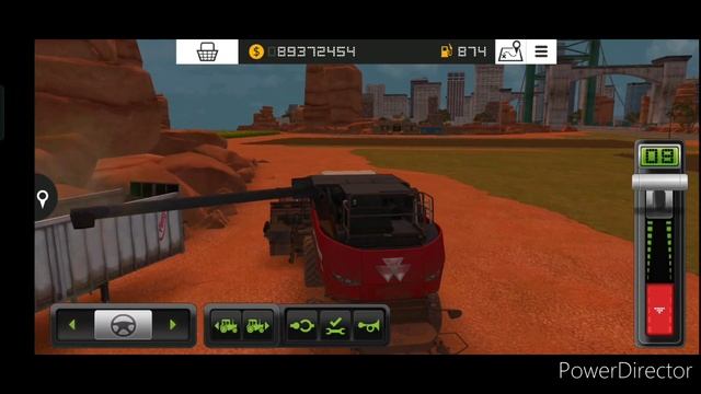 Fartilizer all plots & Sunflower cutting in fs 18। Farming Simulator 18 Game play। смотреть онлайн
