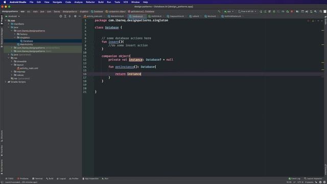 0217 Singleton pattern in kotlin смотреть онлайн