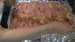 КАРТОФЕЛЬ С МЯСОМ В ДУХОВКЕ готовлю ужин на скорую руку