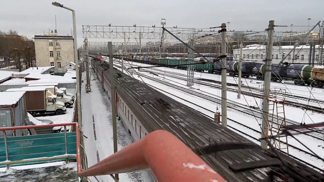 ЭД2Т на Ярославской железной дороге смотреть онлайн