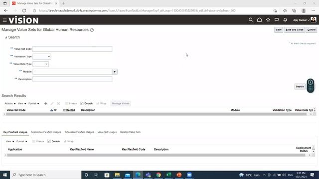 Oracle Fusion HCM Value Set| Oracle Fusion Configuration |Oracle HCM Configuration | Oracle HCM BIS смотреть онлайн