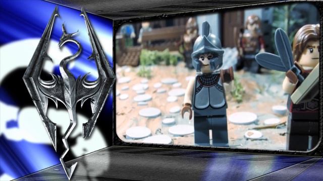 Así sería un crossover entre Skyrim y LEGO смотреть онлайн