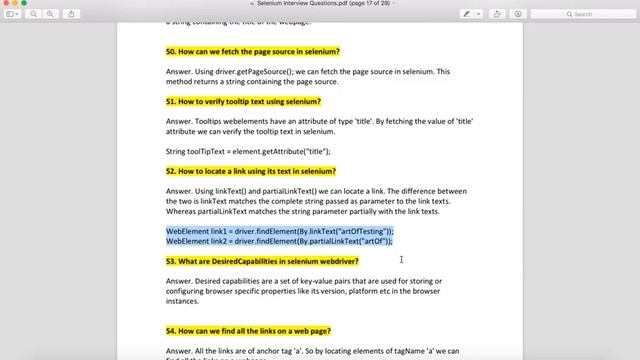 Selenium Interview Question and Answer Series-8 смотреть онлайн